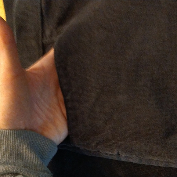 Size 16 petiteBrown Northern reflections corduroy pants - Picture 12 of 16